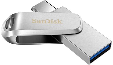 Customer Reviews: SanDisk Ultra Dual Drive Luxe 64GB USB 3.1, USB Type-C Flash Drive Silver ...