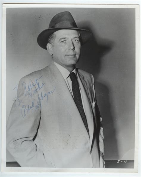 Robert Shayne (Character Actor in Horror, Science Fiction; Inspector H – Leading Lights Autographs