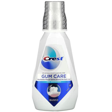 Crest, Gum Care Mouthwash, Cool Wintergreen, 16.9 fl oz (500 ml) - iHerb