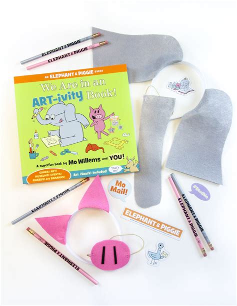 DIY Mo Willems Elephant & Piggie Costumes! ⋆ Brite and Bubbly