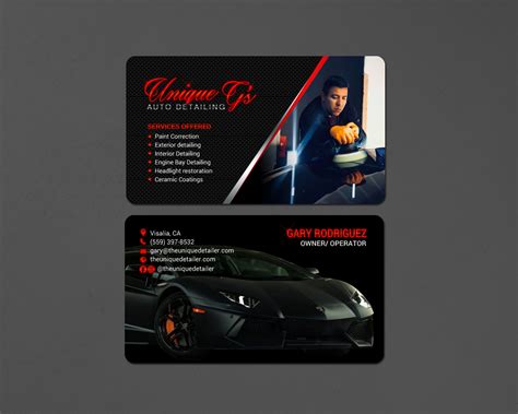 Car Detailing Business Cards Shop Clearance, Save 44% | jlcatj.gob.mx