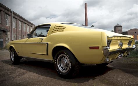 Dandelion Yellow 1968 Ford Mustang GT Rainbow Of Colors Fastback - MustangAttitude.com Photo Detail