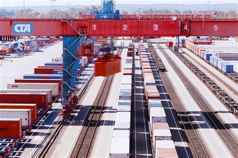 Expansion of Germany s Largest Container Rail Terminal Completed