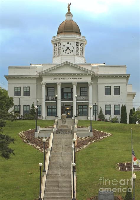 Jackson County Courthouse Photograph by Adam Jewell - Fine Art America