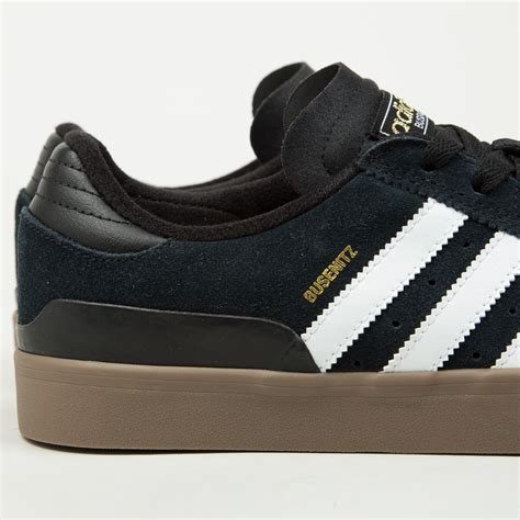 Adidas Skateboarding Busenitz Vulc (Core Black/Footwear White/Gum 5 ...