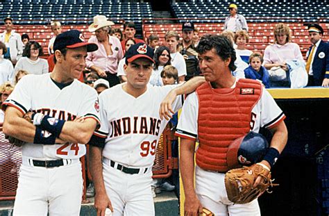 "Major League" promo still, 1989. L to R: Corbin Bernsen, Charlie Sheen, Tom Berenger. | Major ...