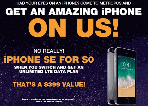 MetroPCS Offering The iPhone SE For Free To New Customers