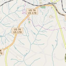 Greenville County Zip Code Map, South Carolina, 54% OFF