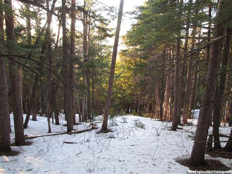 Mt. Whittier, New Hampshire - New England's Alpine CCC Ski Trails