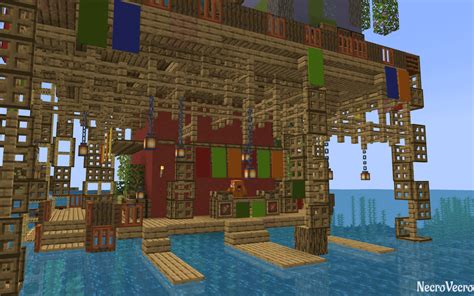 fisherman house : r/Minecraftbuilds