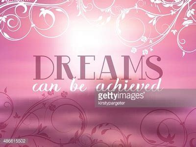 Dreams Can Be Achieved Quote Background Stock Vector | Royalty-Free | FreeImages