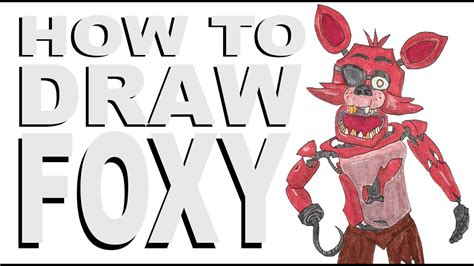 Five Nights At Freddys Foxy Drawing