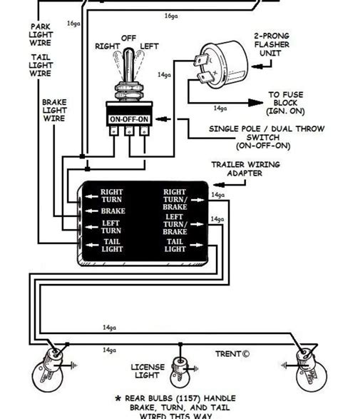 Ford Turn Signal Switch Wiring Diagram - Colorin