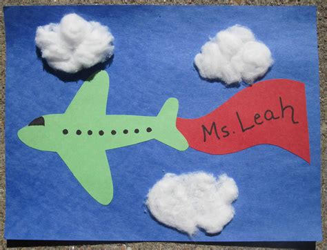 Airplane Themed Kids Crafts