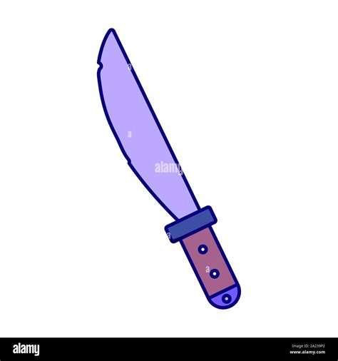 steel machete weapon icon design vector illustration Stock Vector Image ...