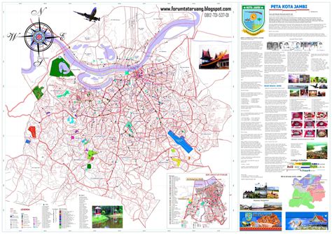 FORUM TATA RUANG : PETA KOTA JAMBI (JAMBI CITY MAP)