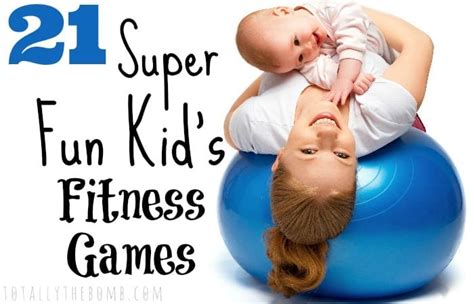 21 Super Fun Kid's Fitness Games