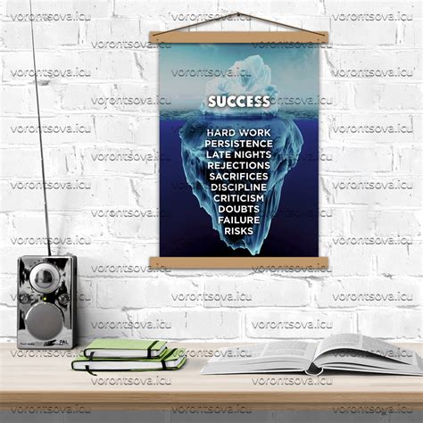 Buy Printable wall art (poster layout) «Success» on VICU digital Shop