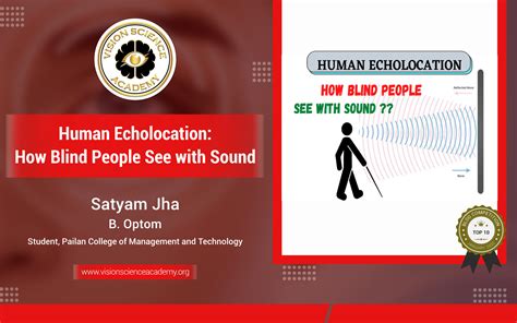 Human Echolocation – How Blind People See With Sound - Vision Science Academy