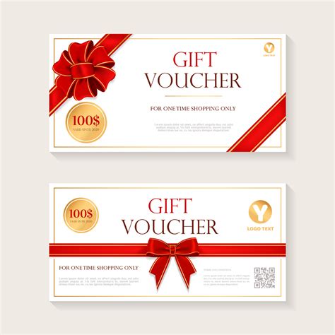 Gift Voucher Template Vector - Download Free Vectors, Clipart Graphics & Vector Art