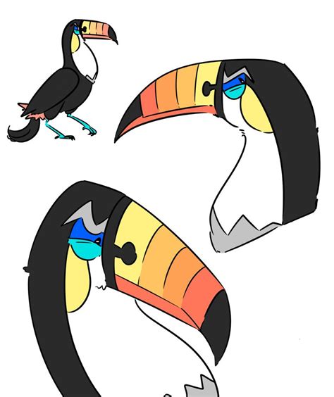 Toucannon Doodles by OwlCreme on DeviantArt | Bird pokemon, Pokemon art, Pokemon