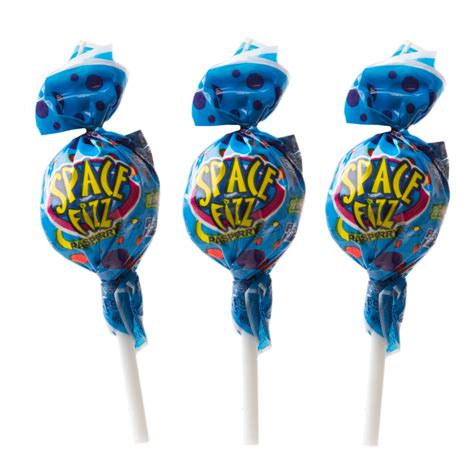 Space Fizz Lollipops - Blue Raspberry • Lollipops & Suckers • Bulk Candy • Oh! Nuts®