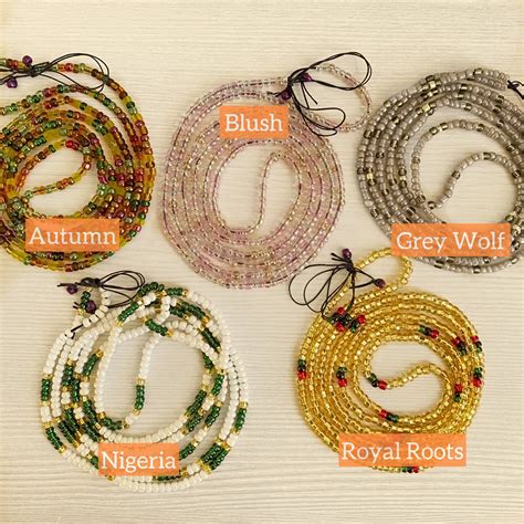 Waist Beads - Multiple Colors - up to 50 inches // Jobim Clothing