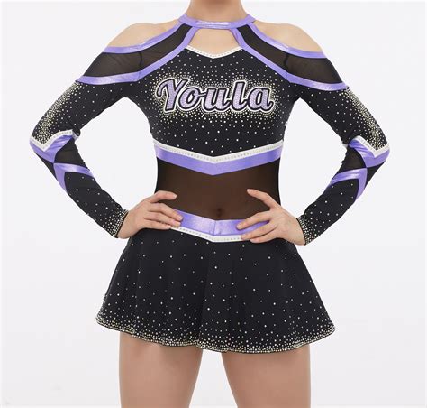 Cut Out Back Cheer Uniform | Ula Cheer Uniforms