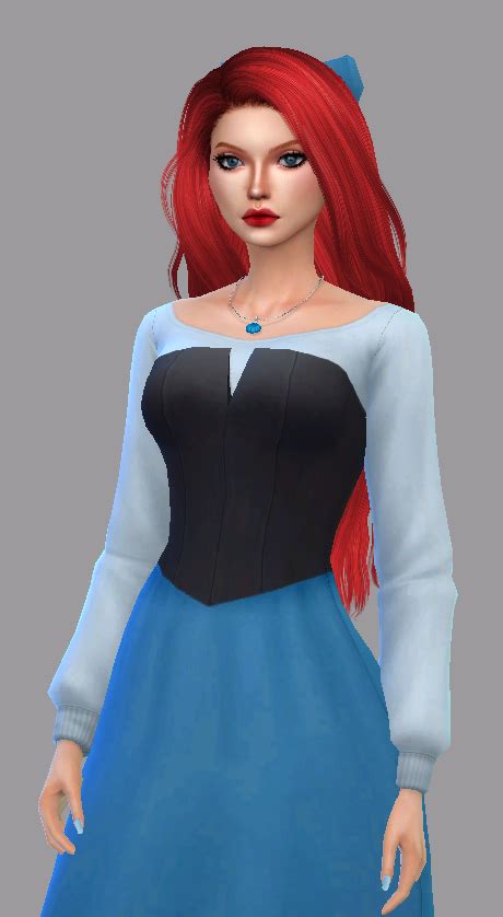 Ariel The Sims 4/ Foto Sims | Roupas sims, Roupa de princesa e The sims 4 roupas