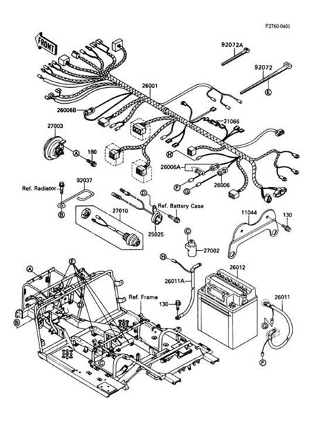 Exploring the Kawasaki Bayou 250: A Comprehensive Parts Diagram