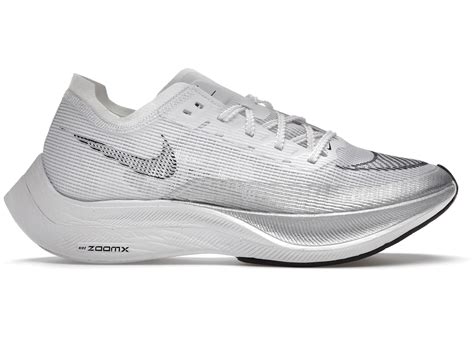 Nike ZoomX Vaporfly Next% 2 White Metallic Silver (Women's) - CU4123 ...