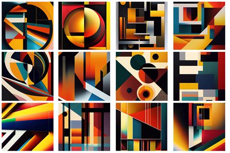 ArtStation - Bauhaus Abstract 12 JPEG | Artworks