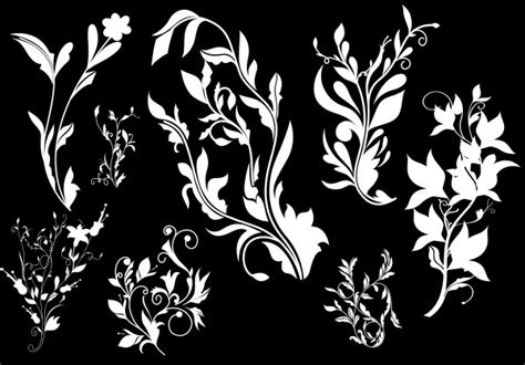 Floral Shapes - Free Downloads and Add-ons for Photoshop
