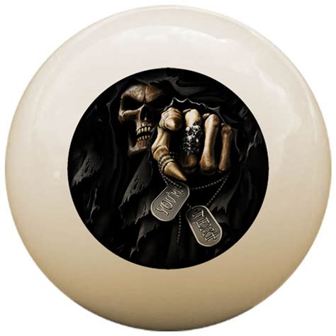 Custom Pool Cue Ball | CueSight.com