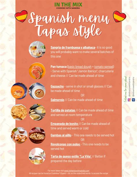 Thermomix® inspired Spanish Menu Tapas Style : r/thermomix