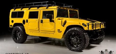 Yellow 2001 Hummer H1 For Sale For k | GM Authority