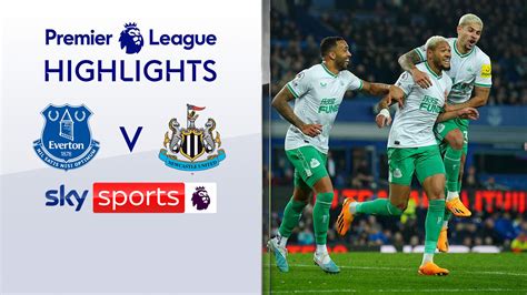 Everton 1-4 Newcastle | Premier League highlights | Football News | Sky ...