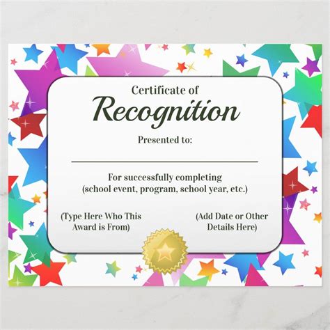 Perfect Attendance Certificate, Student Certificates, Printable ...