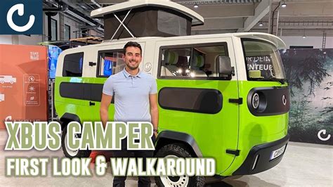 XBUS Camper First Look! Electric camper van walkaround & features. - YouTube