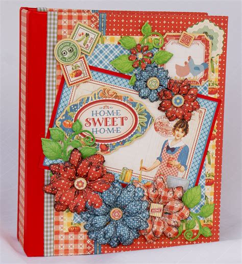 Graphic 45 Home Sweet Home Mini album. - Project Idea - Scrapbook.com