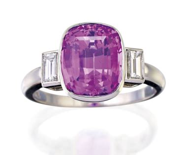 A delicious pink sapphire makes a great option for an engagement ring. Pink Sapphire, Rings For ...