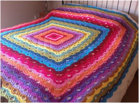 Rectangle Virus Blanket Crochet Tutorial - Love Crochet