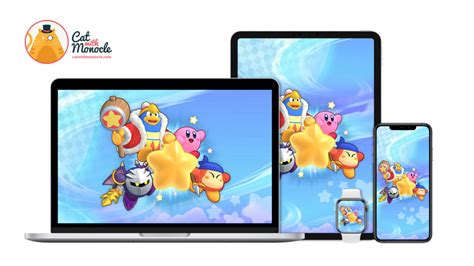 Kirby's Return to Dream Land Deluxe - Team Kirby Wallpaper - Cat with ...