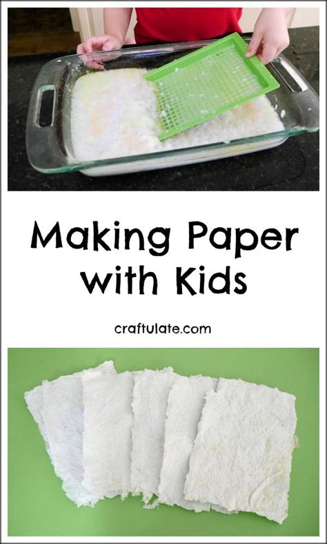 Making Paper with Kids - Craftulate