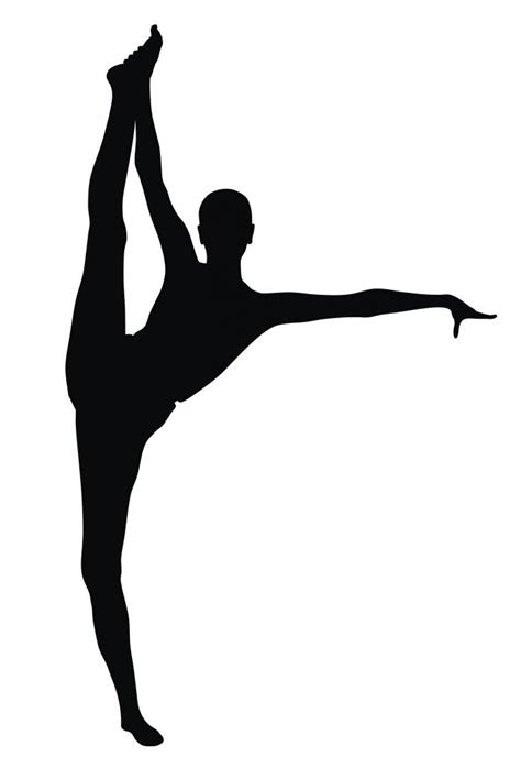 Gymnastics Silhouette Clip Art - Cliparts.co