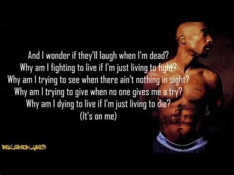 2Pac - Runnin' (Dying to Live) ft. The Notorious B.I.G. (Lyrics) - YouTube