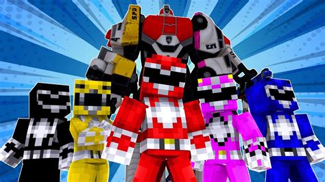 Minecraft : *NOVO* MOD DOS POWER RANGERS *Incrivel* « Nitro » - YouTube