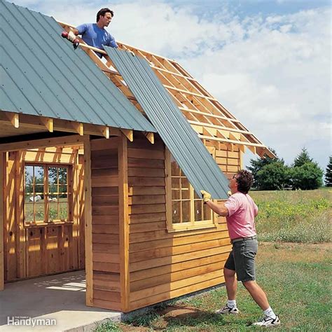 Diy shed roofing: a beginnerâ€™s guide ~ shed shelving plans