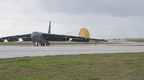 DVIDS - Video - B-52 Stratofortress take-off from Andersen AFB during a ...