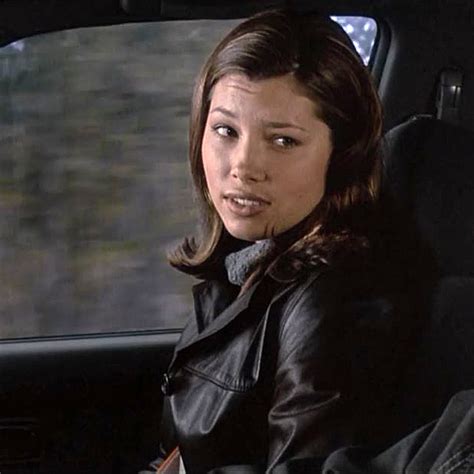 Leather Coat Daydreams: Jessica Biel in I'll Be Home For Christmas 1998